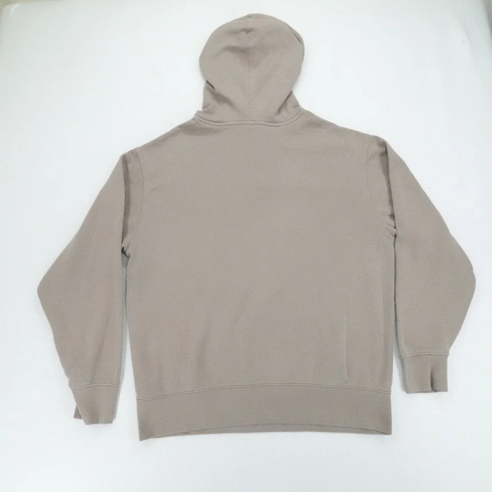 Adidas Hoodie Mens Large Tan St Moritz 1972 Downhill Ski Race Graphic Hoodie